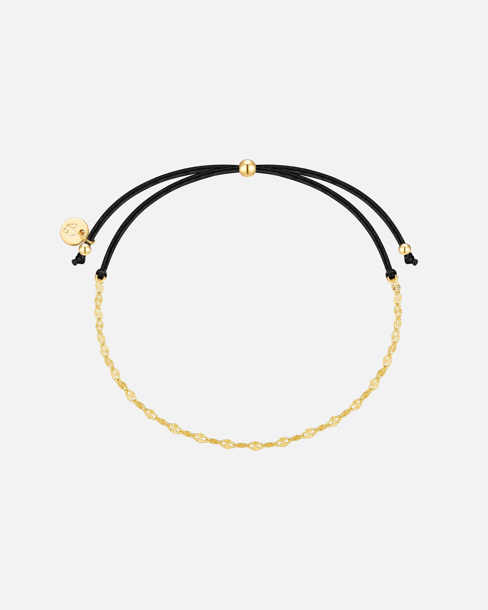 Armband für Weiblich Glanzstücke München Armband aus Sterling Silber in gelbgold 15,0 - 22,0 cm, flexibel einstellbar