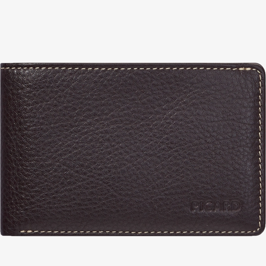 Picard Portemonnaie Diego braun Schwarz Herren