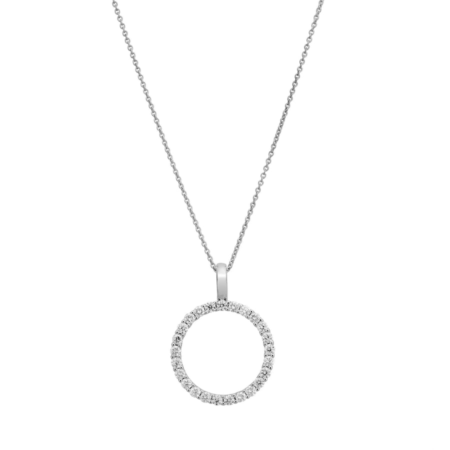 Lyomi Anhänger mit Kette 585/- Gold Diamant Lab Grown weiß 0,94ct. 45,0cm Damen