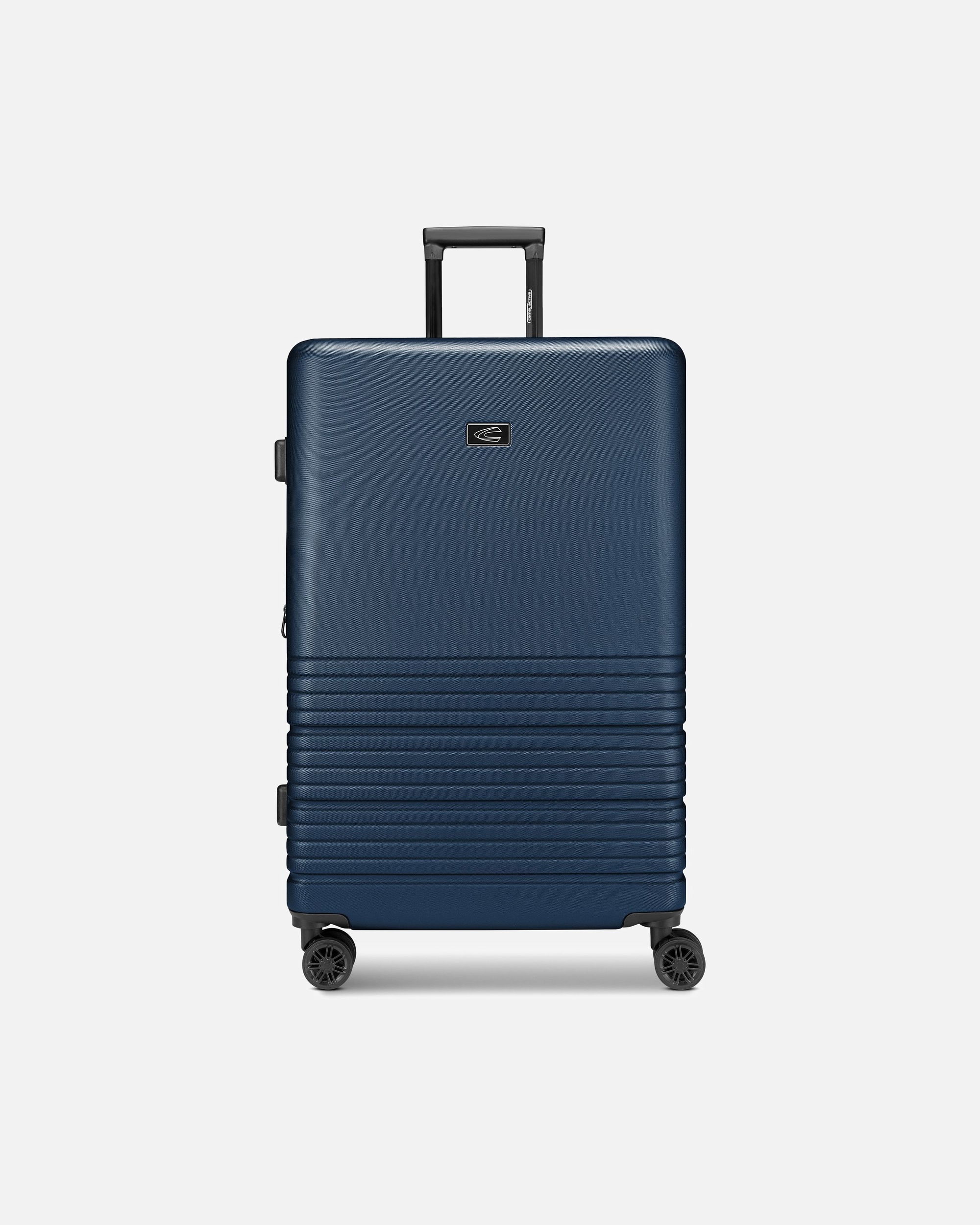 Koffer für Männlich camel active Hanoi 4 Rollen Trolley L 78 cm mit Dehnfalte dark blue
