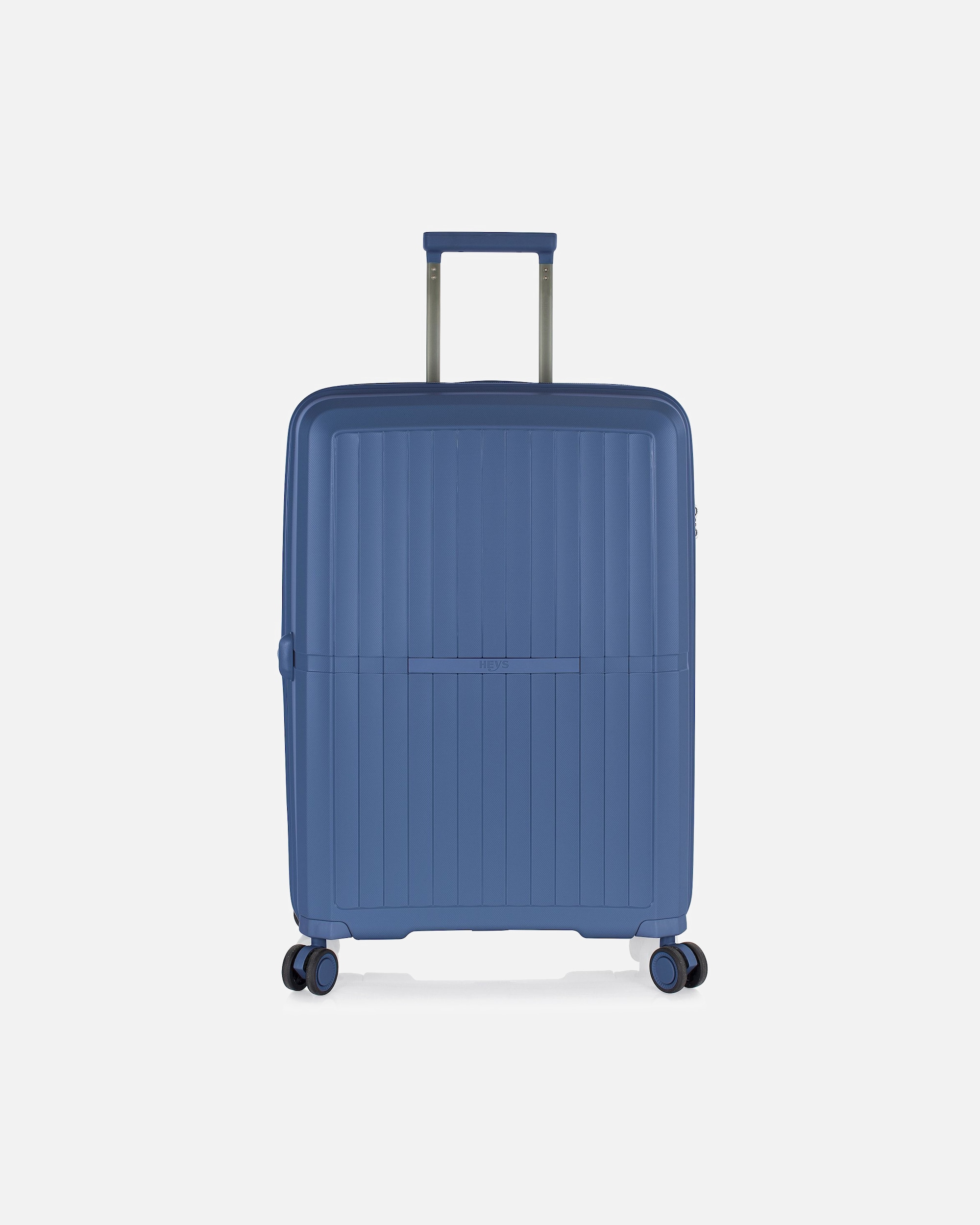 Koffer für Männlich Heys AirLite 4 Rollen Trolley M 66 cm mit Dehnfalte blue