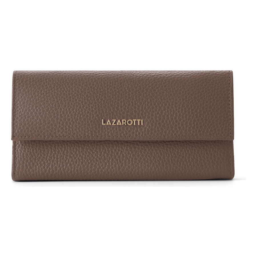 Lazarotti Bologna Leather Damengeldbörse taupe Braun Damen