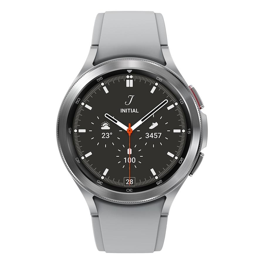 Samsung Galaxy Watch 4 Classic 46mm, Smartwatch silber