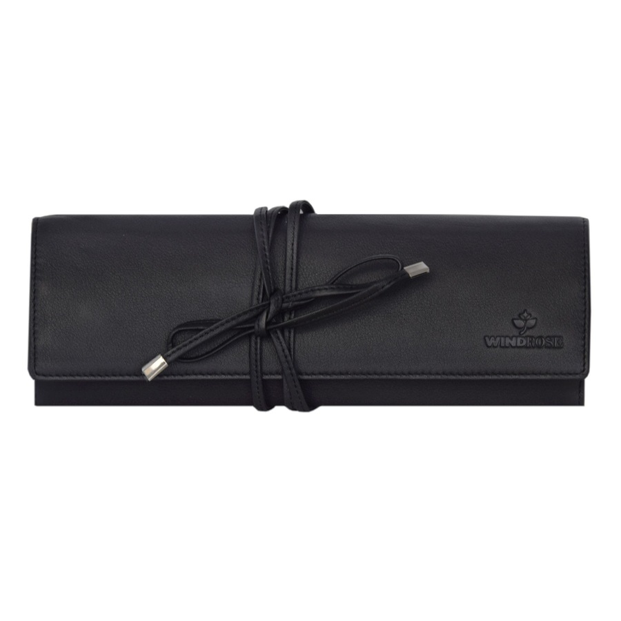 Windrose Nappa Schmuckkasten 23.5cm x 9cm 3cm Schwarz Herren