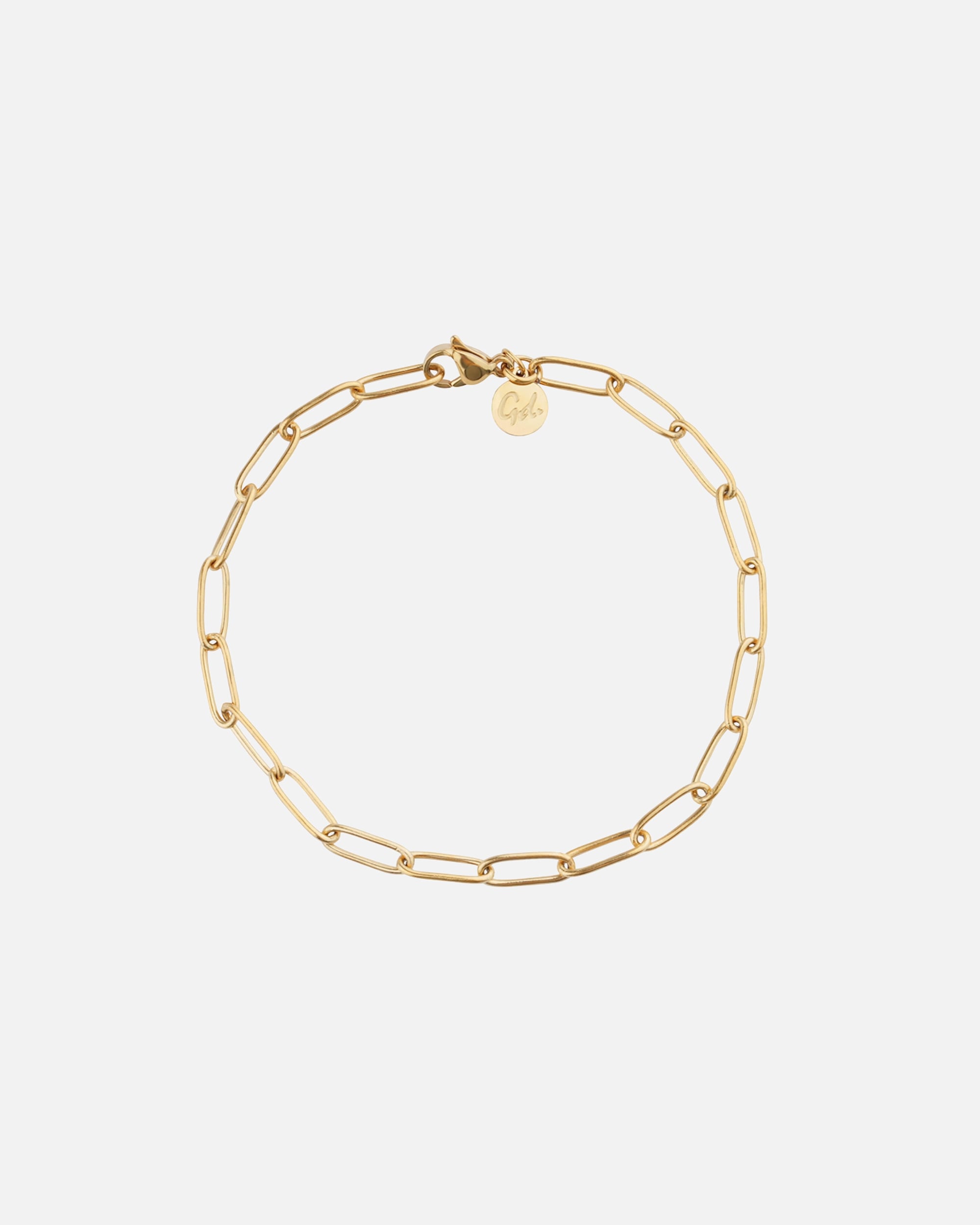 Armband für Weiblich GOOD.designs Gliederarmband mit Karabinerverschluss Gold