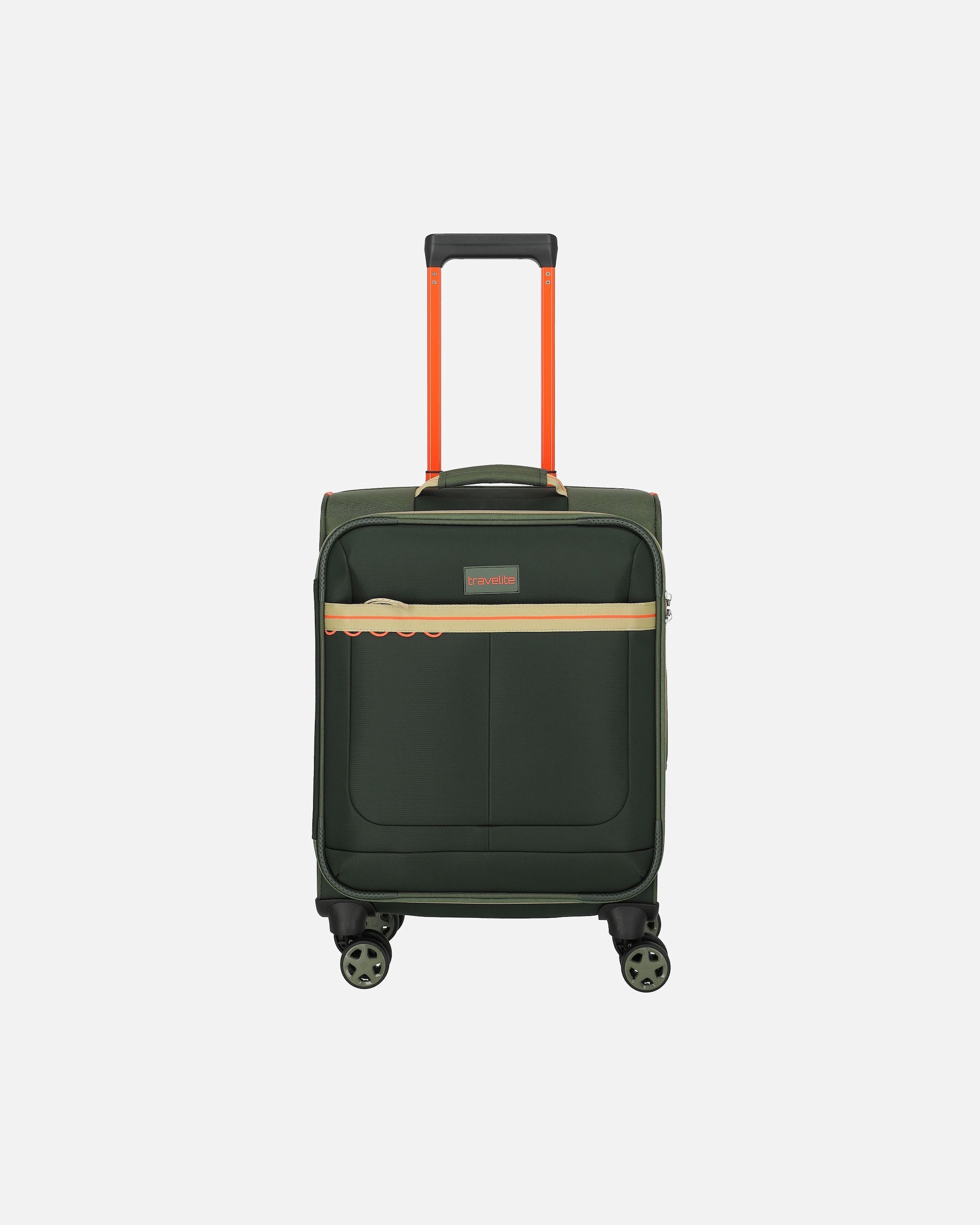 Handgepäckkoffer für Männlich Travelite Color Craze 4 Rollen Kabinentrolley S 55 cm oliv