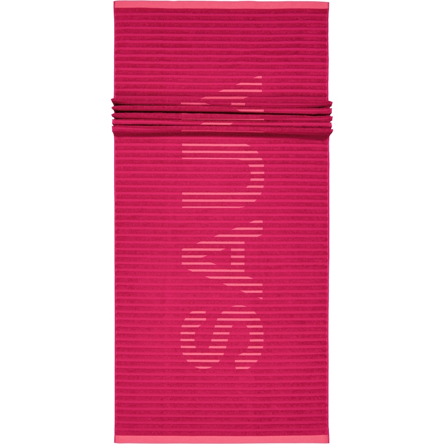 Vossen Saunatücher Camden cranberry - 0037 80x200 cm