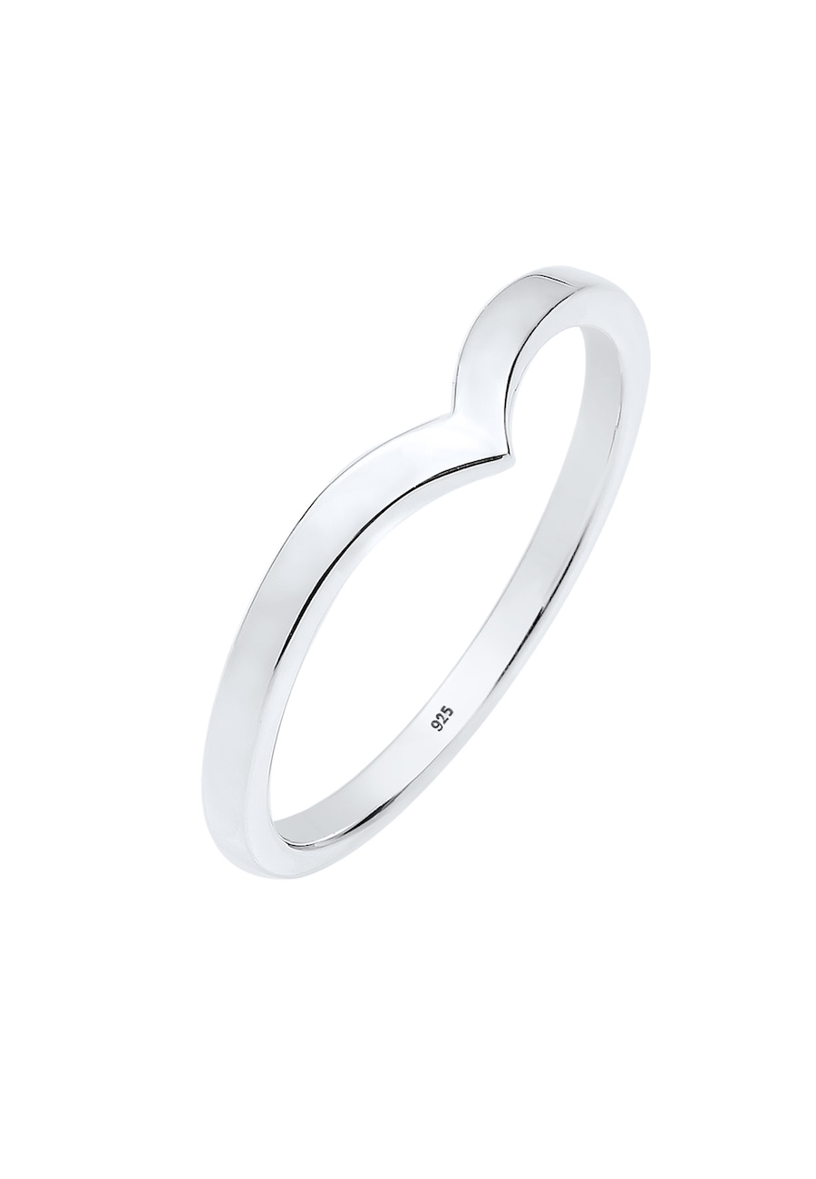 Elli V-Stacking Geo Trend Blogger 925 Sterling Silber 58 Damen