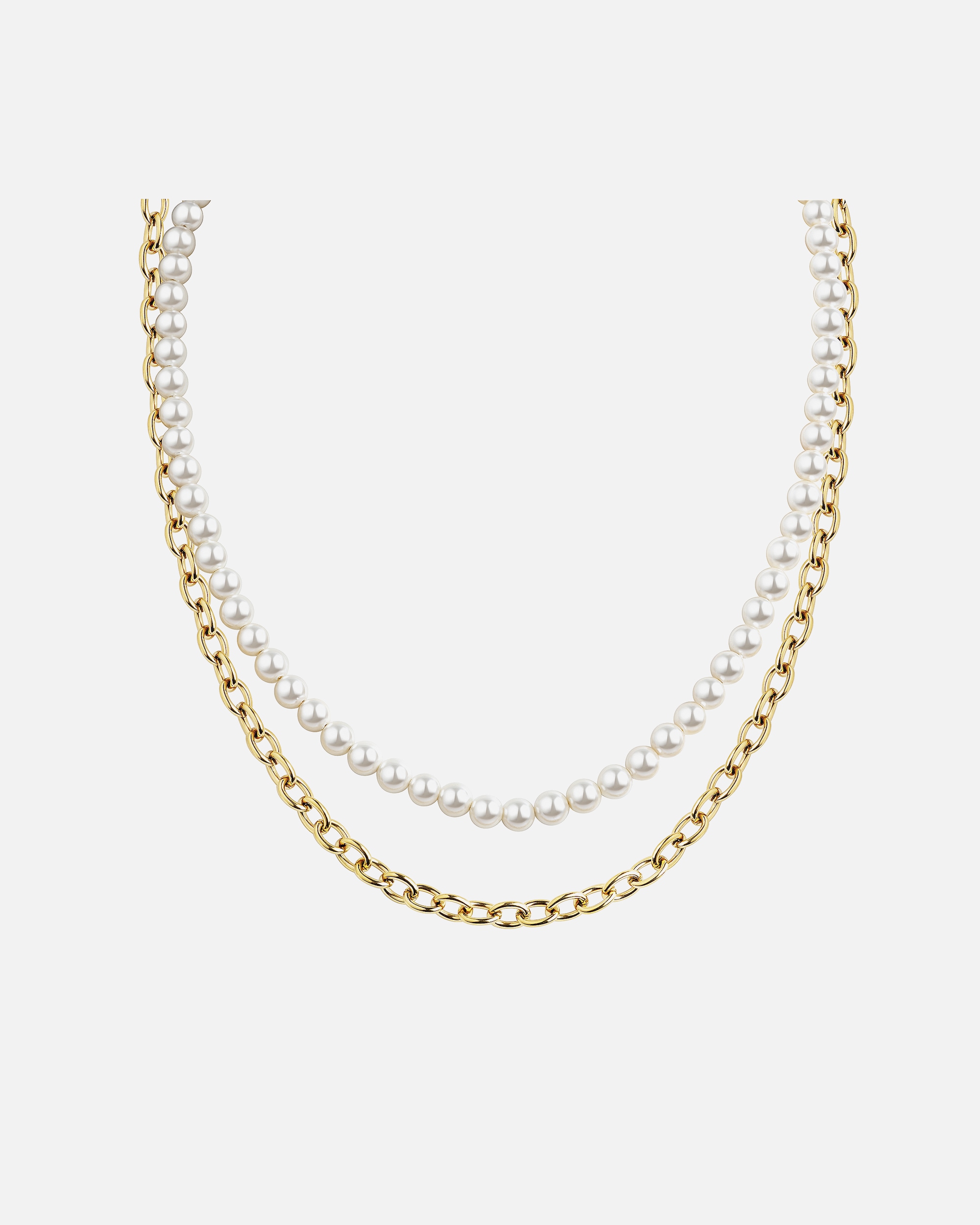 Kette für Weiblich Zeeme Collier Edelstahl gelb vergoldet