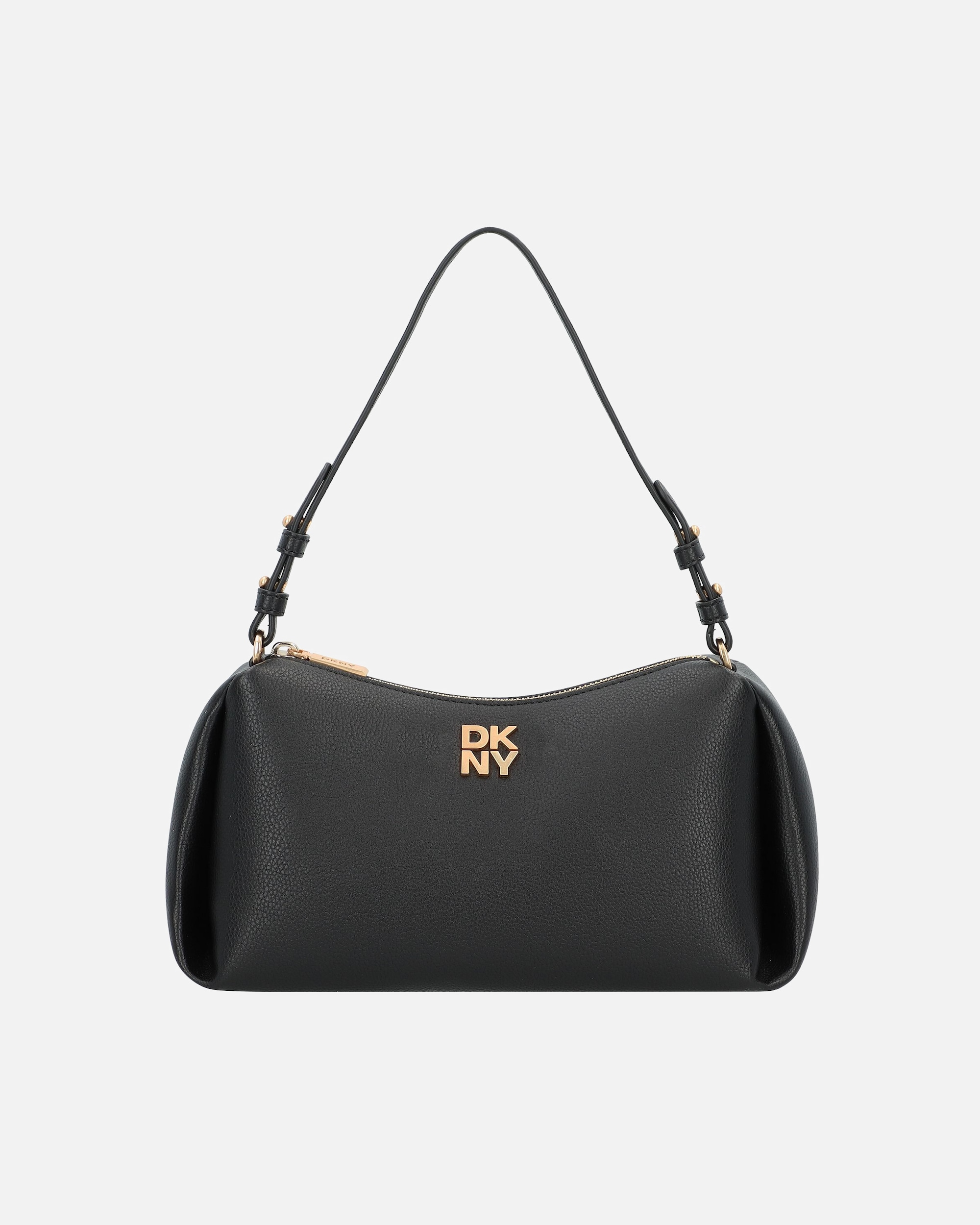 Tasche für Weiblich DKNY Remy Schultertasche black-gold