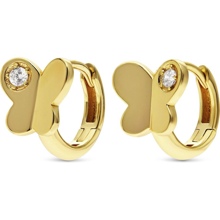 FAVS Creolen 925er Silber One Size Damen