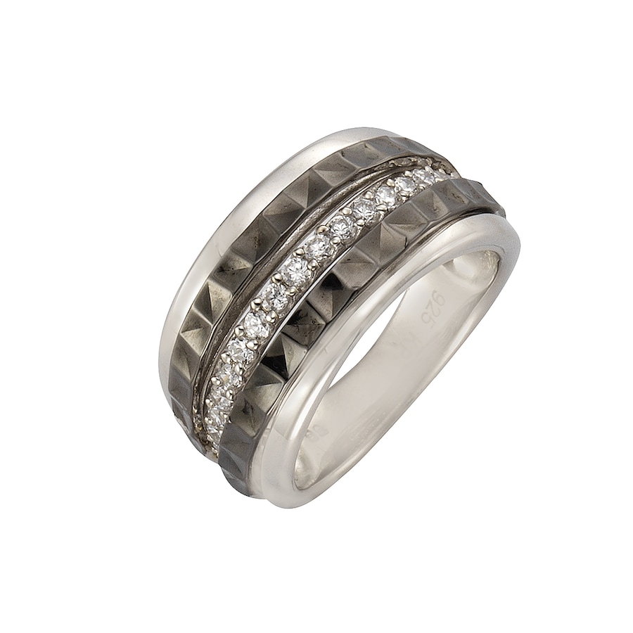 Celesta Ring 925/- Sterling Silber Zirkonia weiß 060 (19,1) Weiss Damen