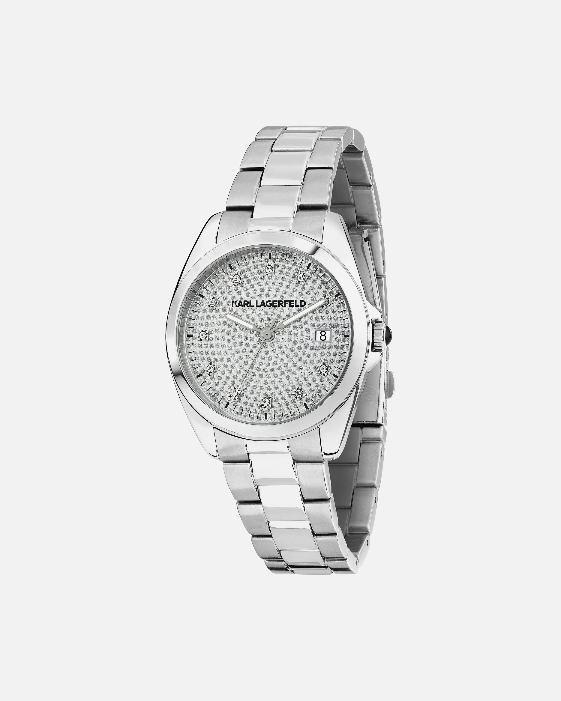 Uhr für Weiblich Karl Lagerfeld Damenuhr Edelstahl One Size
