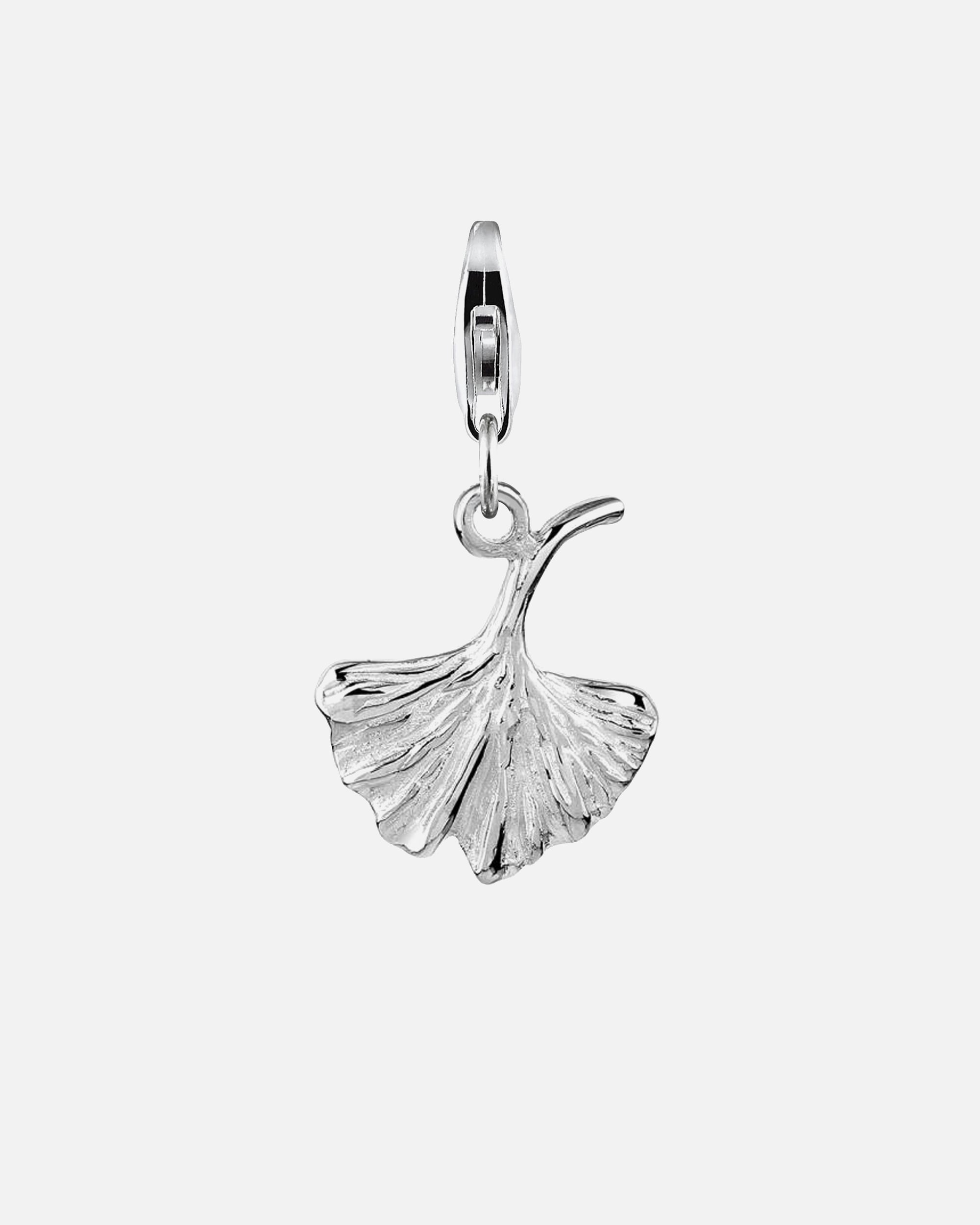 Schmuckanhänger für Weiblich Nenalina Ginkgo Blatt Natur Symbol 925 Silber OneSize