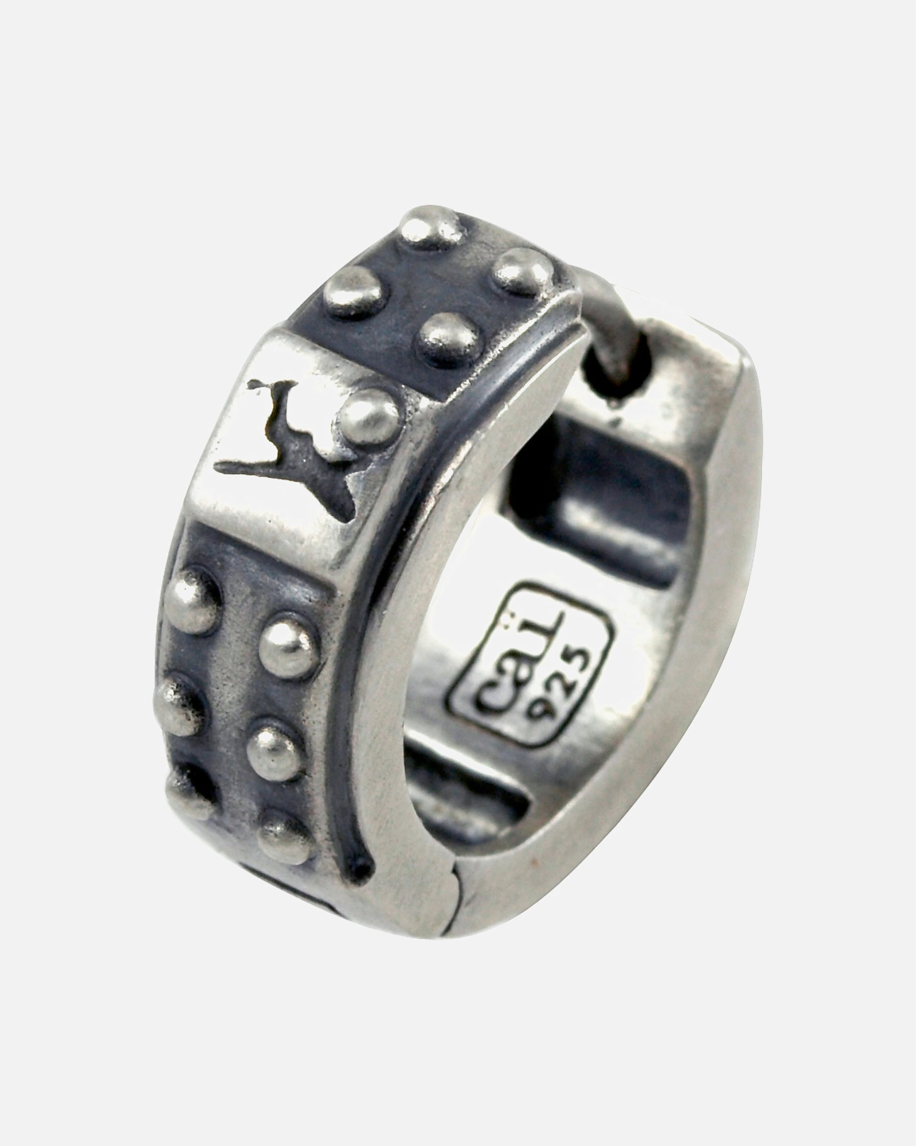 Ohrringe für Männlich caï Einzelner Ohrschmuck 925er Silber One Size