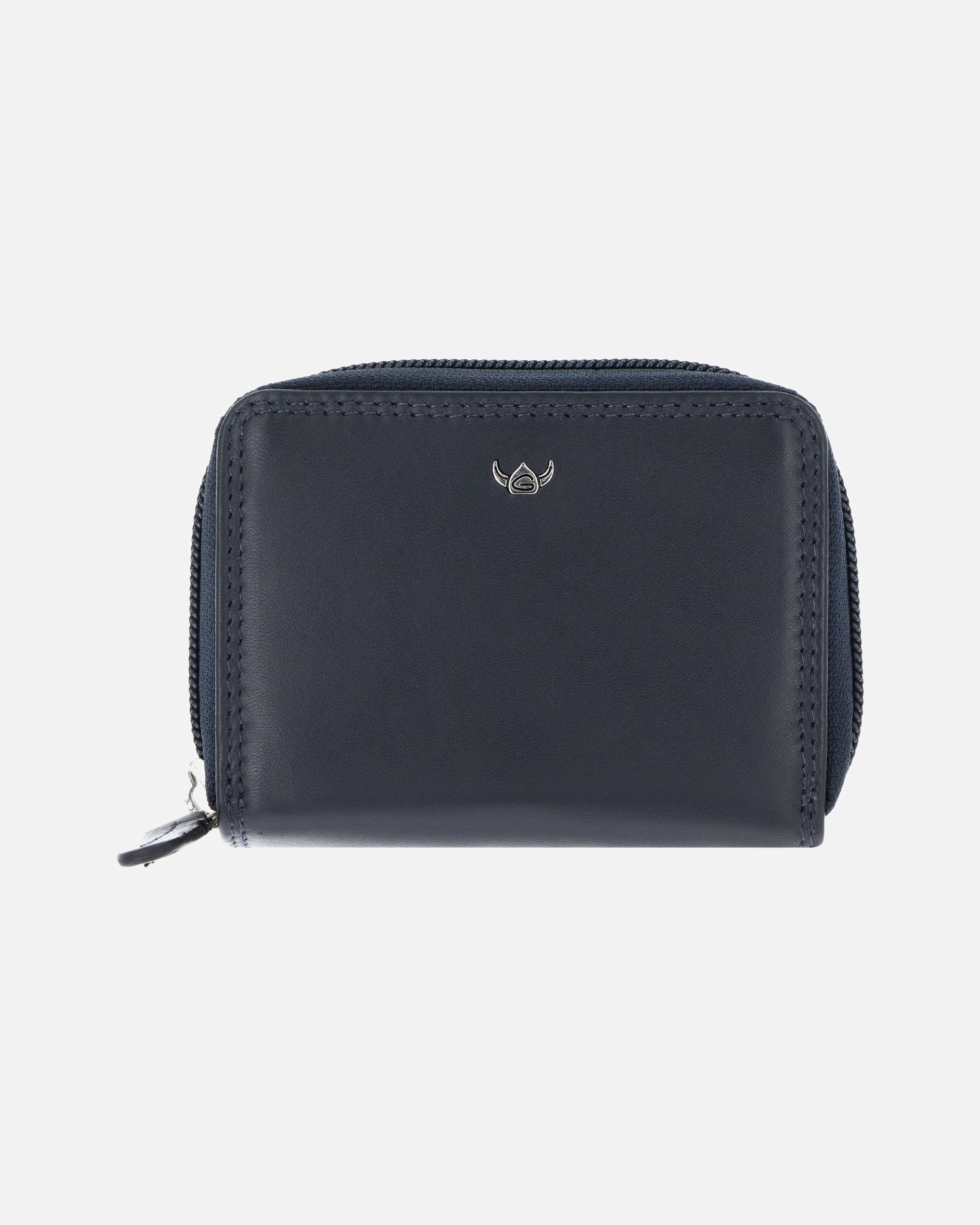 Etui für Männlich Golden Head Polo Kreditkartenetui marineblau