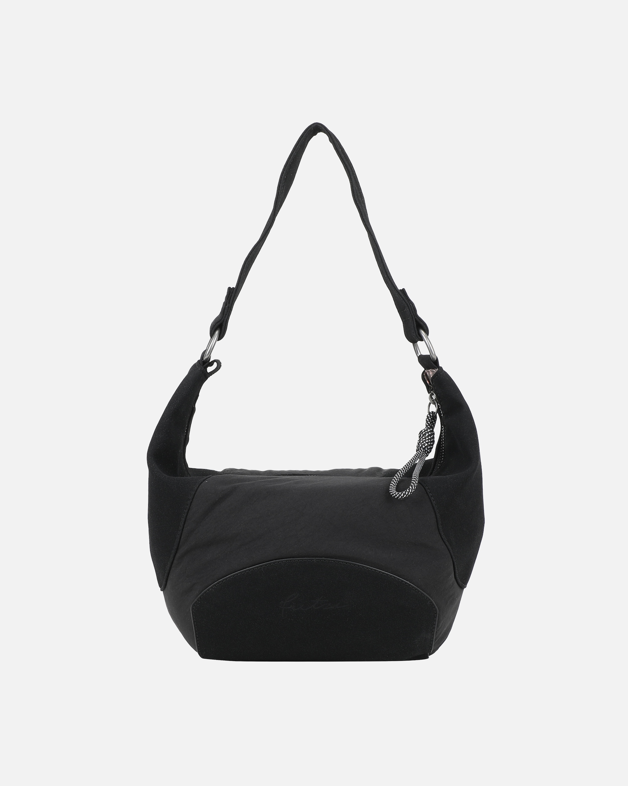Handtasche für Weiblich Fritzi aus Preußen Hobo-Style Sky Mix Anthra Black mit tollem, weichem Handfeel grau