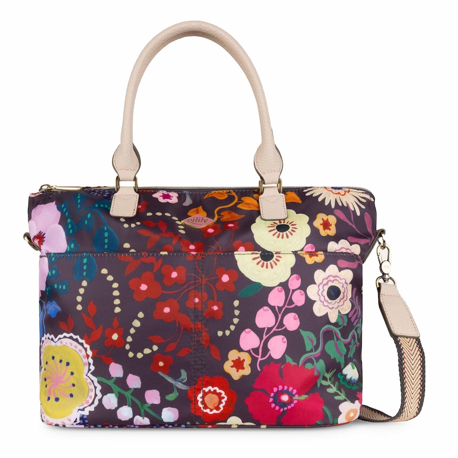 Oilily Tide Spirits Schultertasche forged iron Violett Damen