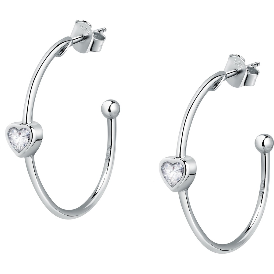 CHRIST Creolen 925er Silber, recycelt One Size Damen