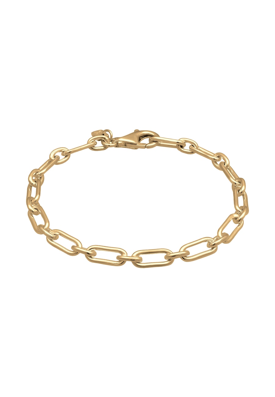 KUZZOI Gliederkette Modern Oval 925 Sterling Silber 19 Herren