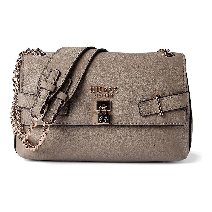 Guess Yesba Schultertasche dark taupe Grau Damen