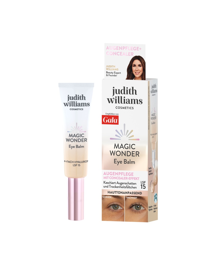 Judith Williams Cosmetics Feuchtigkeitsspendende Augenpflege Mit Concealer-Effekt 10 ml Weiss