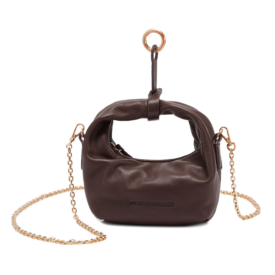 LES VISIONNAIRES Greta Nano Henkeltasche chocolate Braun Damen