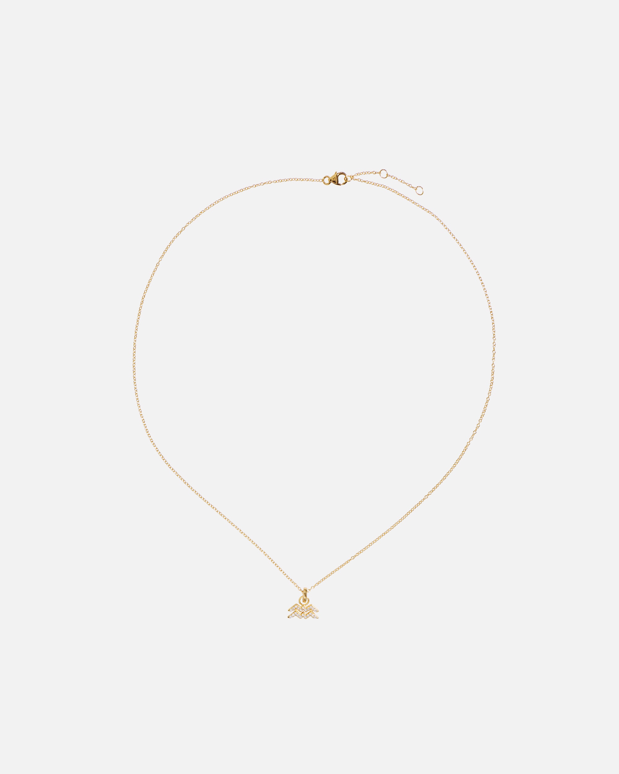 Halskette für Unisex OHH LUILU Halskette STERNZEICHEN by GLAMBOU Wassermann