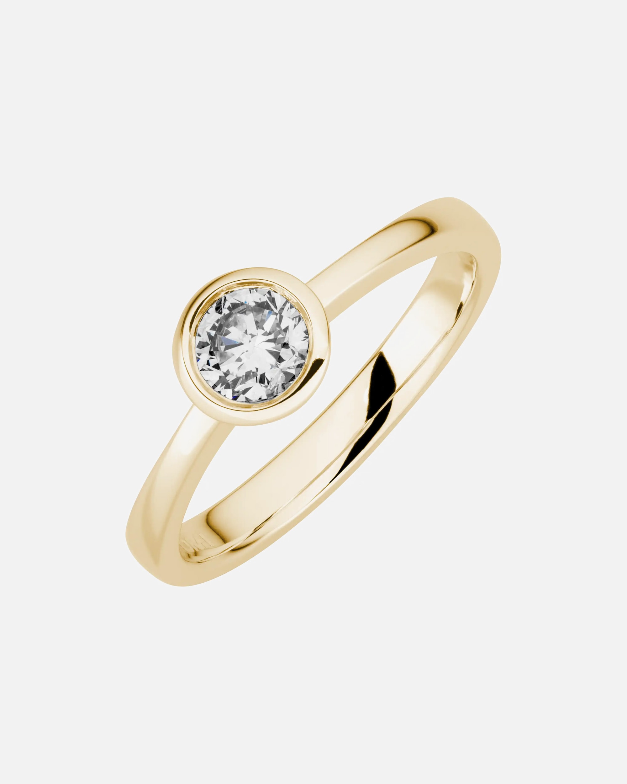 Ring für Weiblich Lyomi Default Brand Line Ring 585/- Gold Diamant Lab Grown weiß 0,50ct. 056 (17,8)
