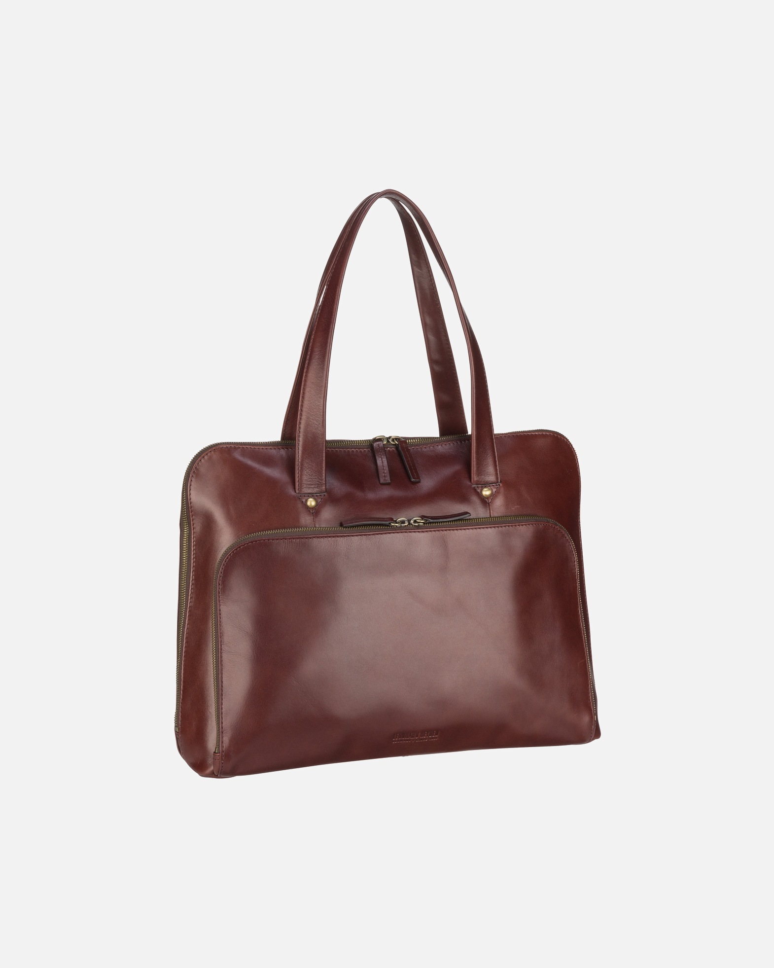 Laptoptasche für Weiblich Leonhard Heyden Aktentasche Cambridge 5257 Rotbraun