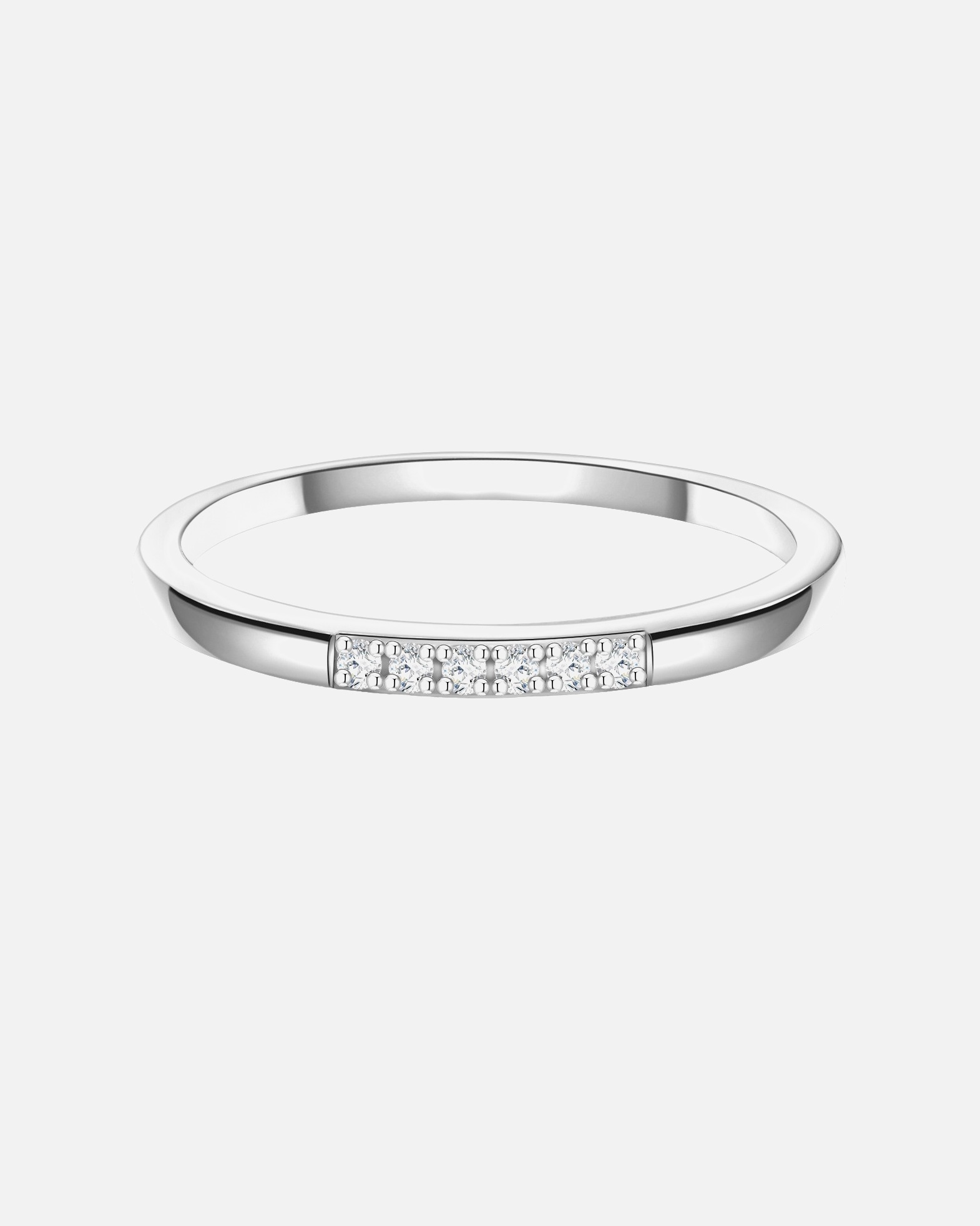 Ring für Weiblich Glanzstücke München Ring aus Sterling Silber in silber mit Zirkonia 48
