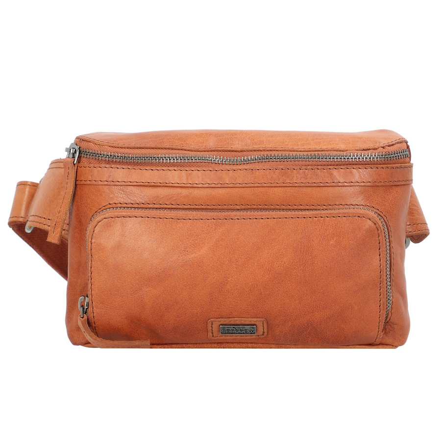 Spikes & Sparrow Gürteltasche brandy Braun Herren