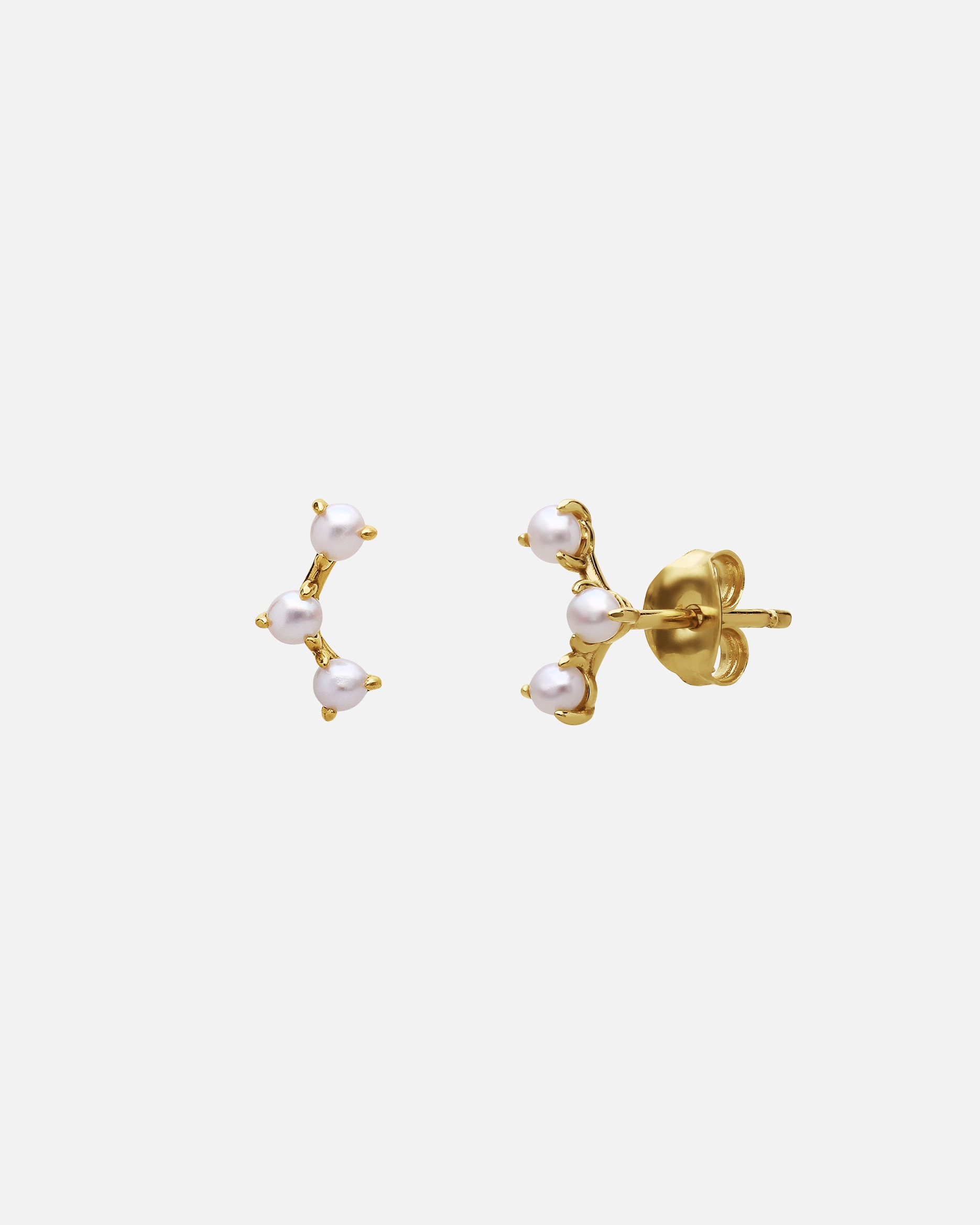 Ohrringe für Weiblich Lucardi Ohrringe 585 Gold - Gelbgold Ohrringe 585 Gold - Gelbgold
