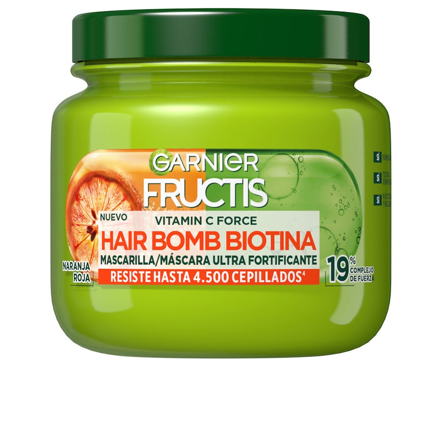 Garnier FRUCTIS VITAMIN C FORCE &, BIOTIN Haarbombenmaske 320 ml Damen