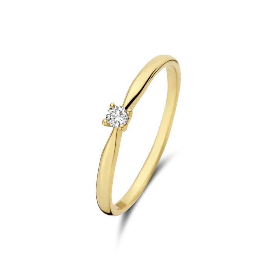 Isabel Bernard Ring De La Paix Céline - diamant 0.05 karat la 14 Karat | Gold Diamant IBD330001-48 Damen