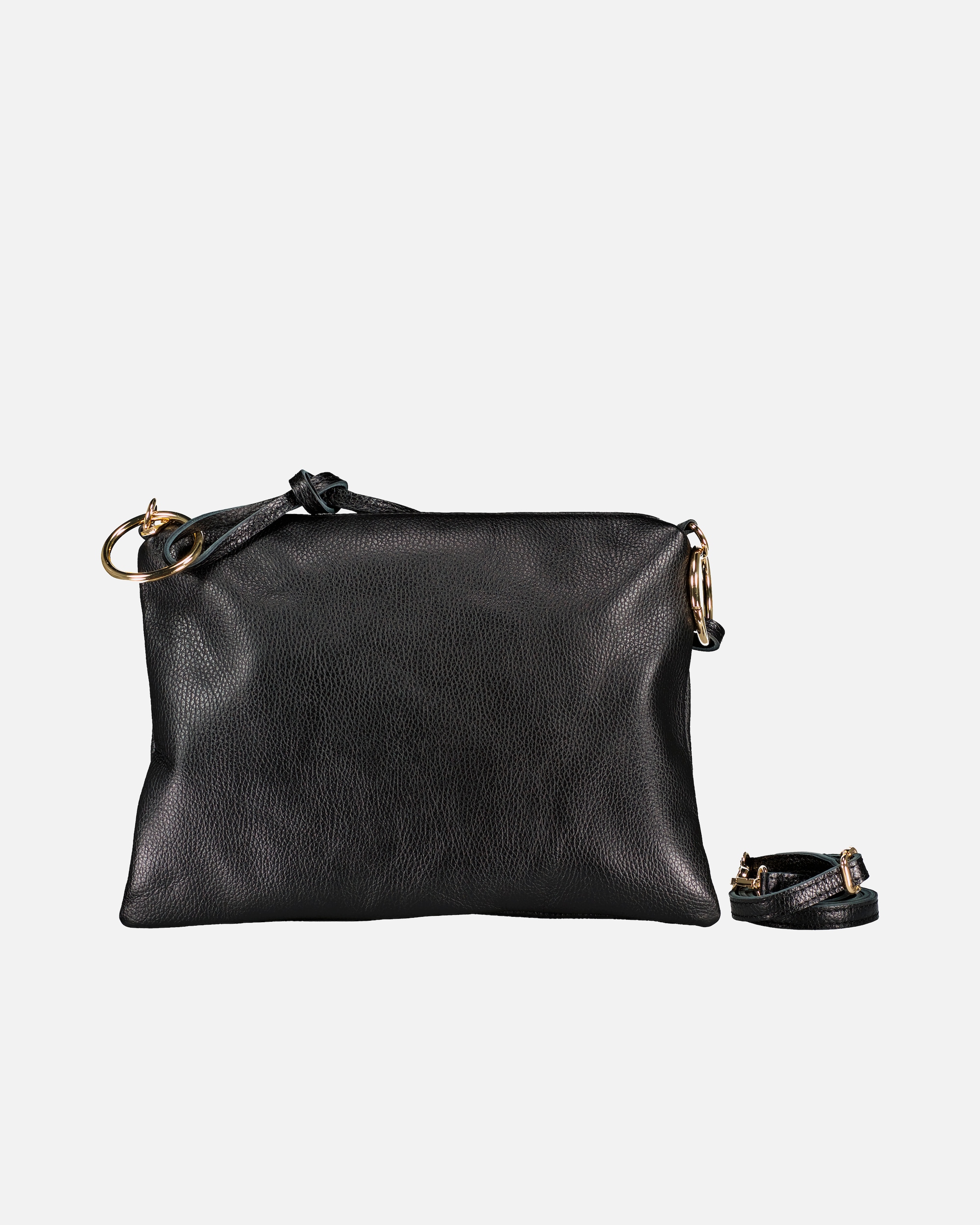 Umhängetasche für Weiblich Hausfelder Manufaktur Umhängetasche Dollaro Schwarz