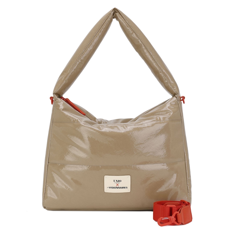 LES VISIONNAIRES Unio Hobo Schultertasche taupe Grau Damen