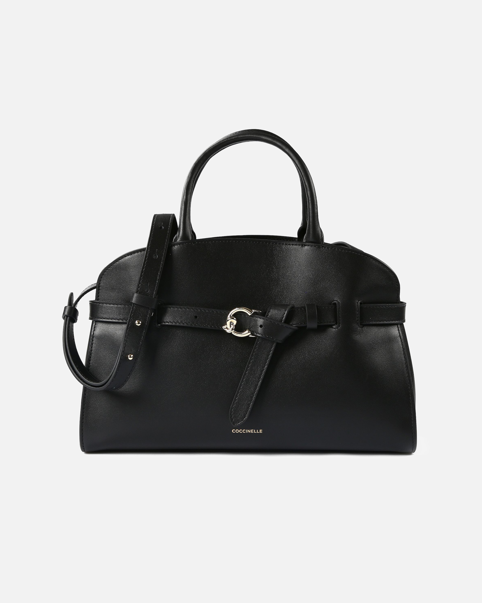 Tasche für Weiblich Coccinelle Sabine Henkeltasche noir