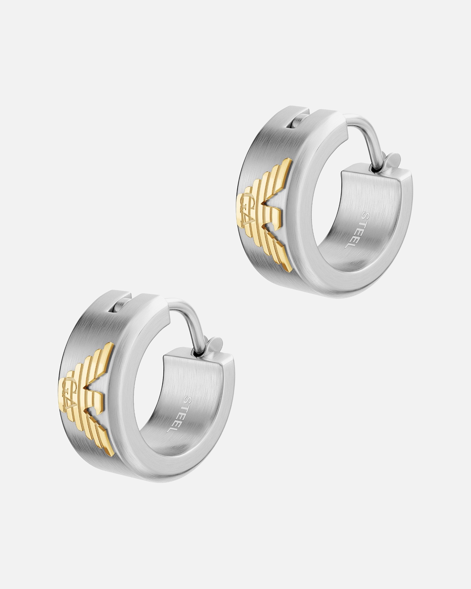 Ohrringe für Männlich Emporio Armani Creolen Edelstahl One Size