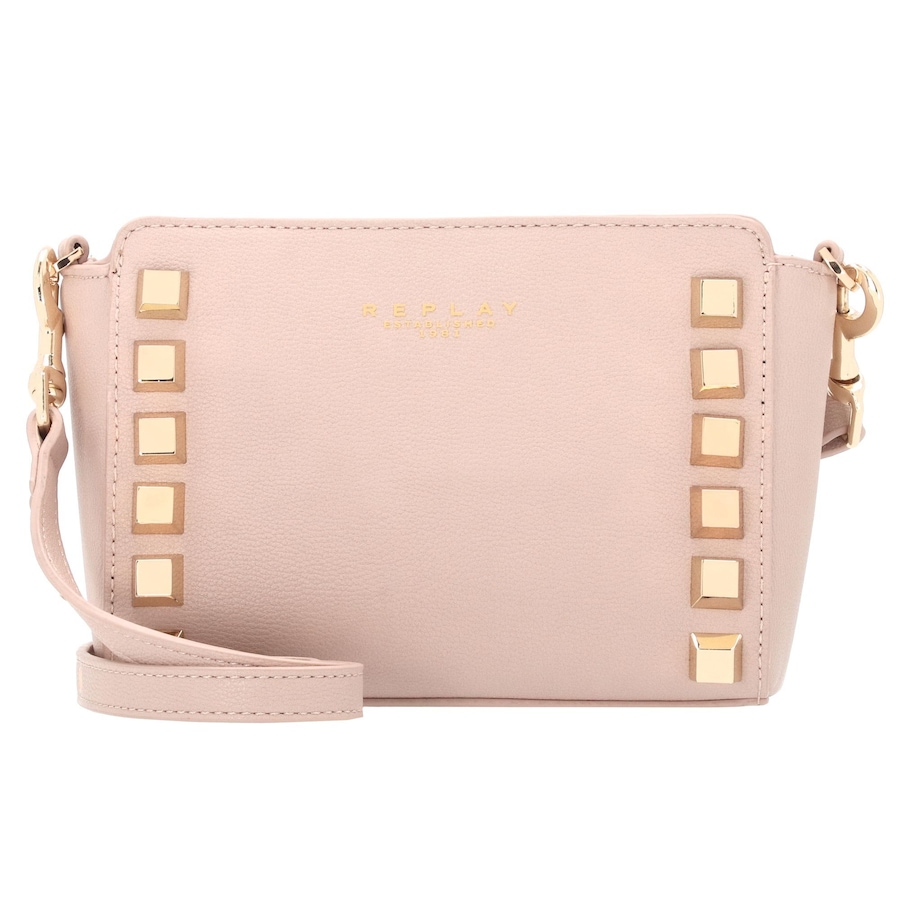 Replay Umhängetasche pink brown Silber Damen