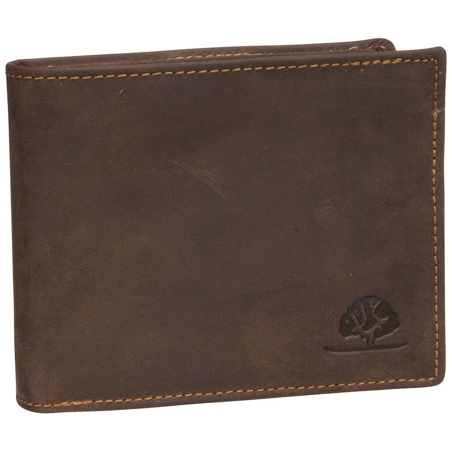Greenburry Geldbörse Vintage 1705 RFID Sattelbraun Braun Herren