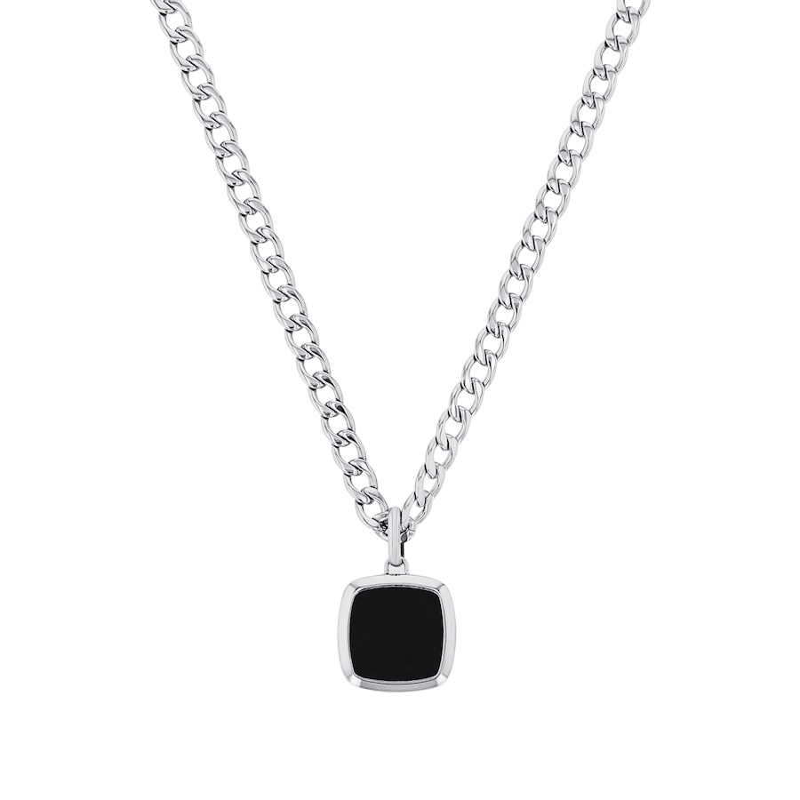 amor Kette mit Anhänger Silber Herren