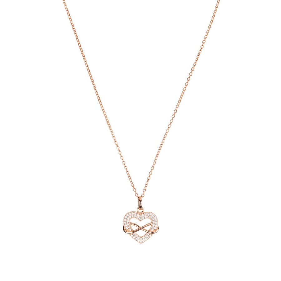 Tom Tailor Kette mit Anhänger roséfarben Damen
