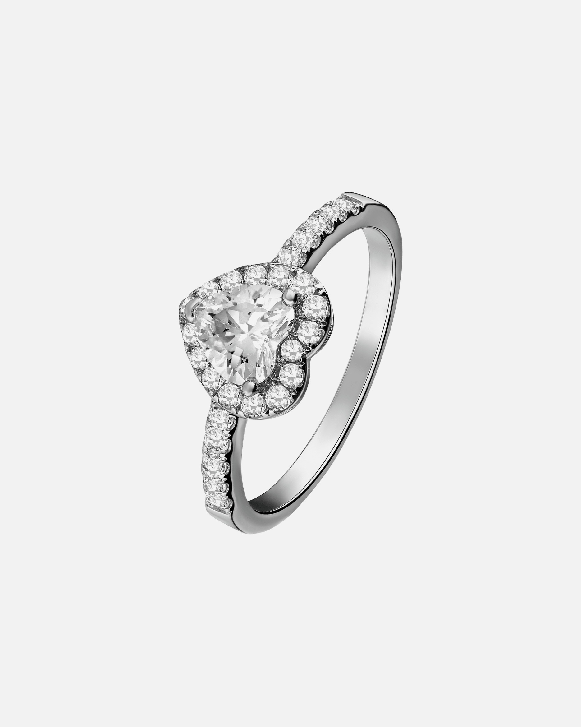 Ring für Weiblich Lucardi Ring 925 Silber Silber - 62mm