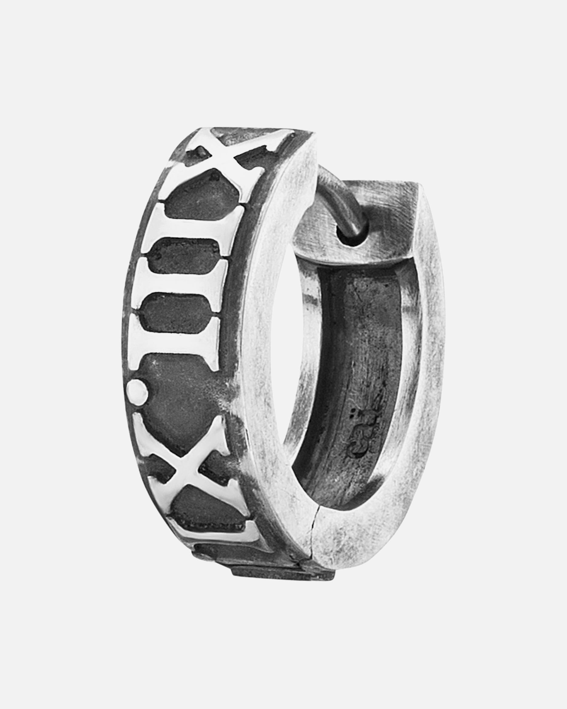 Creolen für Männlich caï Einzelner Ohrschmuck 925er Silber One Size