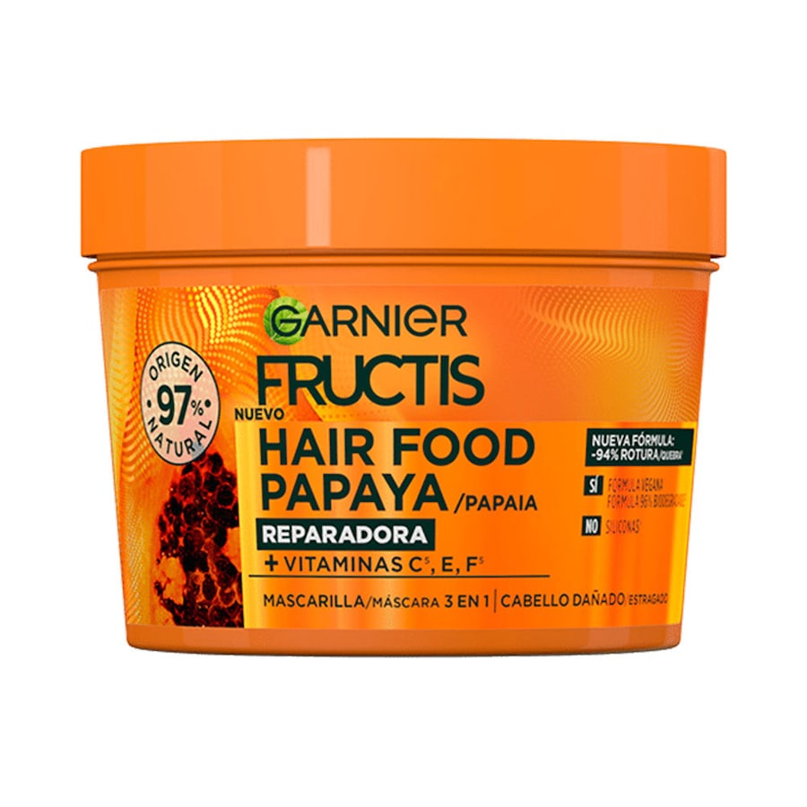 Garnier FRUCTIS HAIR FOOD PAPAYA Reparaturmaske 390 ml Damen