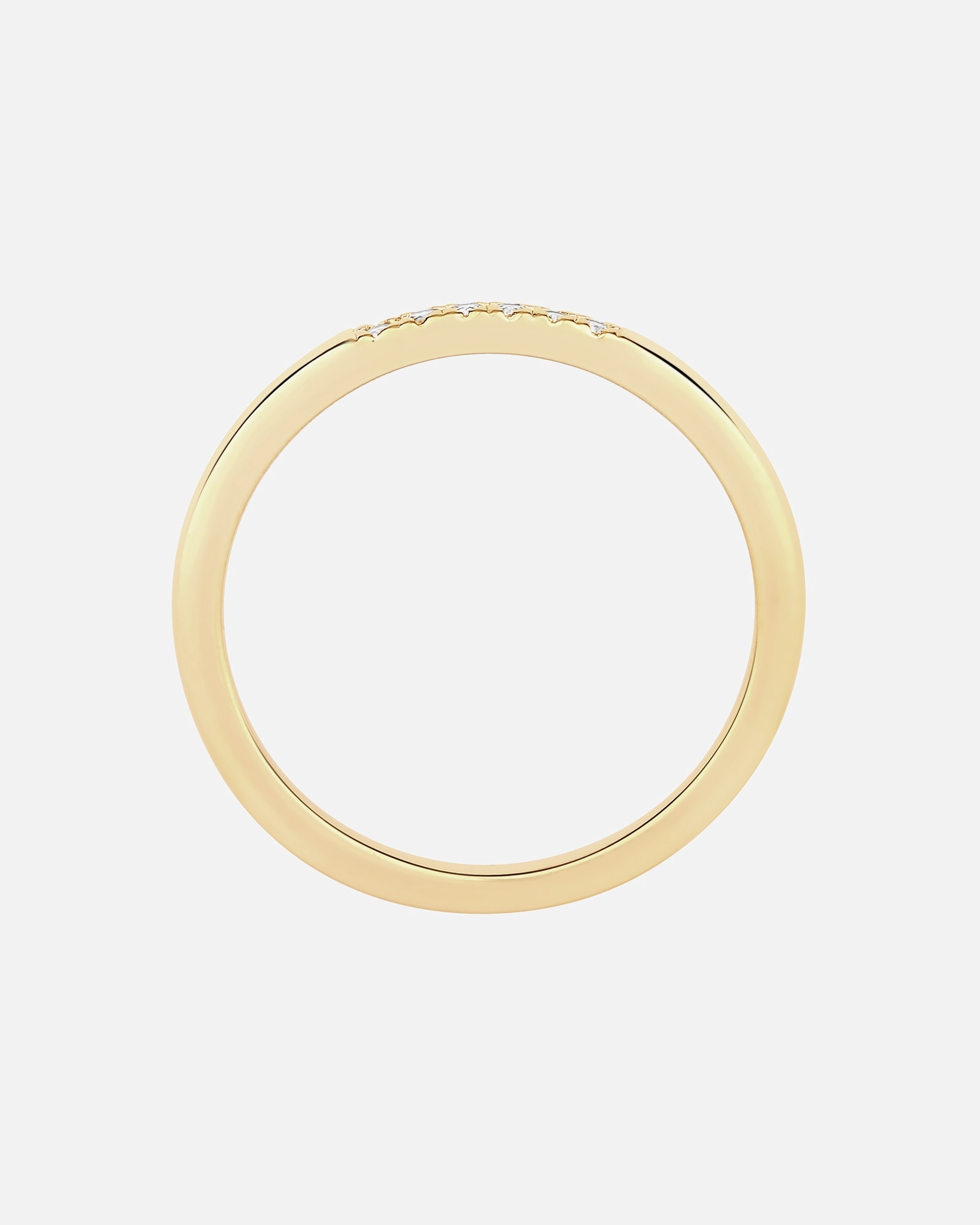 Ring für Weiblich Glanzstücke München Ring aus Sterling Silber in gelbgold mit Topas 54