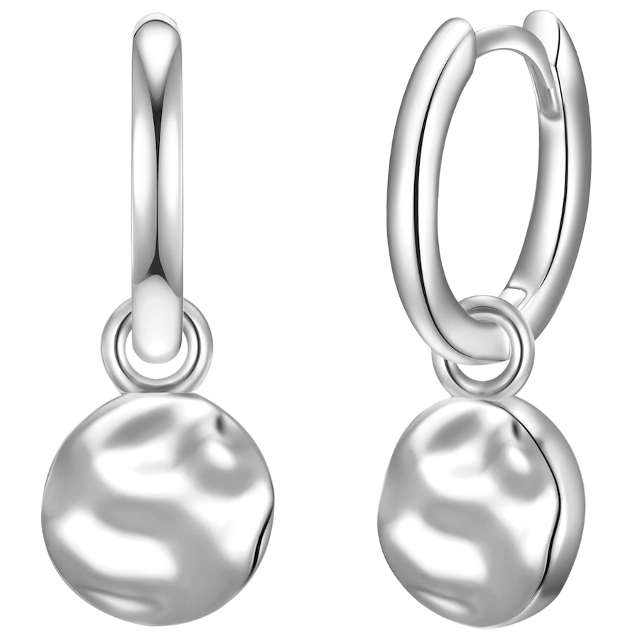 Glanzstücke München Creolen Kreis Sterling Silber in 9,7 mm Damen