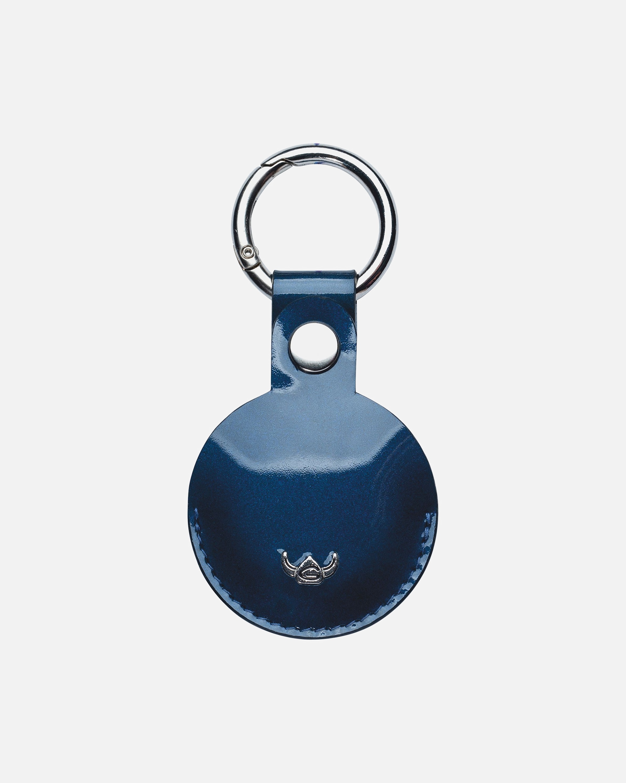 Anhänger für Männlich Golden Head Carrara Schlüsselanhänger Leder 5 cm blau