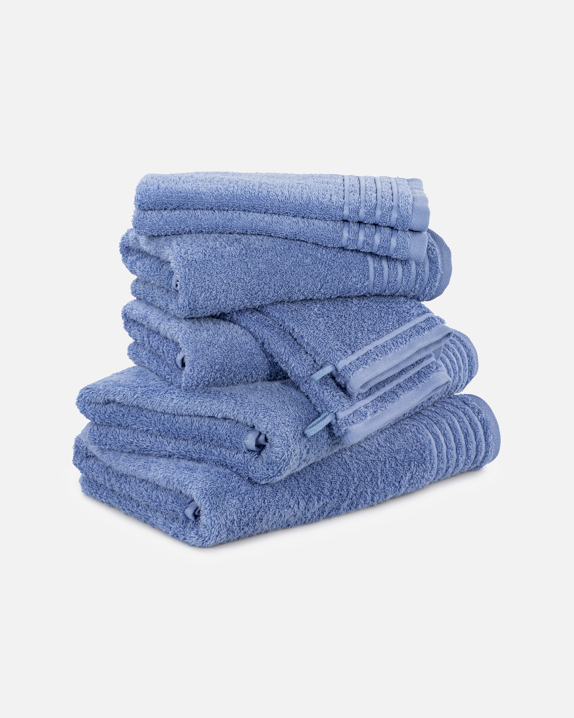 Handtuch für Unisex Möve Handtuchset New Classic 8-TLG cornflower
